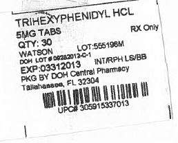 Trihexyphenidyl Hydrochloride